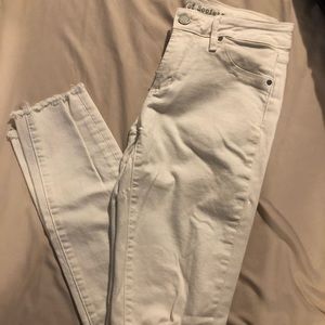 White Distressed Skinny Jean (Articles of Society)